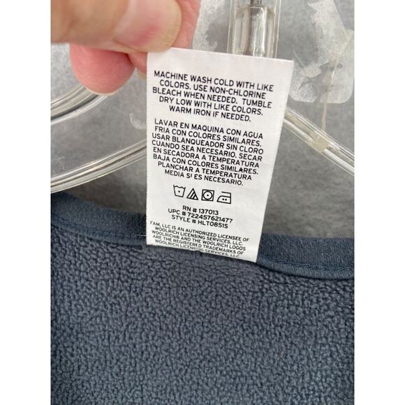 Woolrich Wrap Womens One Size Poncho‎ Gray Buffalo Plaid Reversible Scarf - Picture 4 of 10